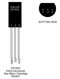 Sensor DALLAS DS1820